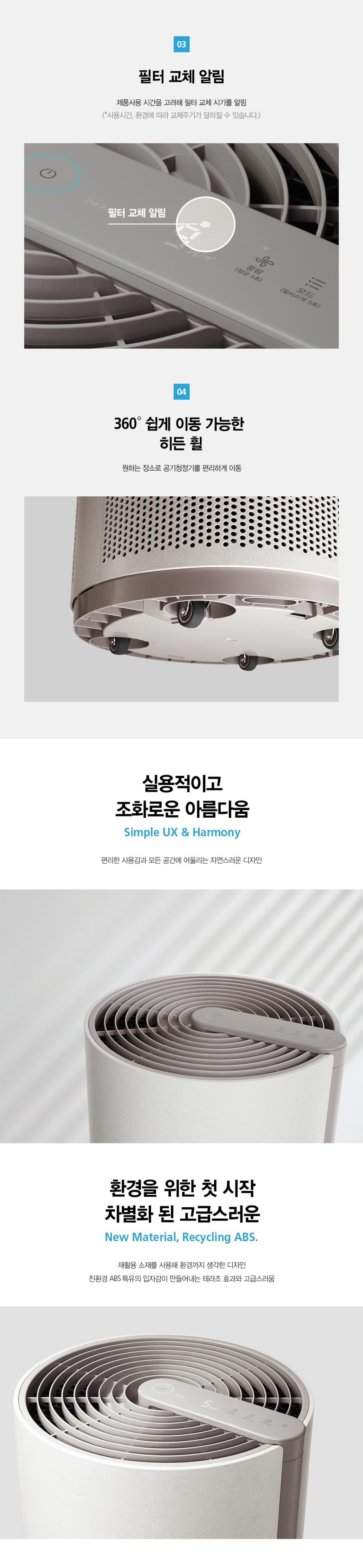올클린 공기청정기 (25평형) 상세정보 25